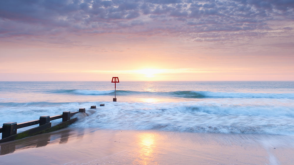 Swanage beach