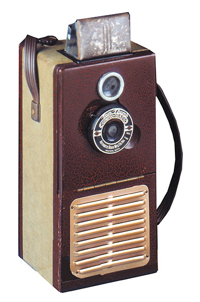 Curious cameras Tom Thumb camera radio