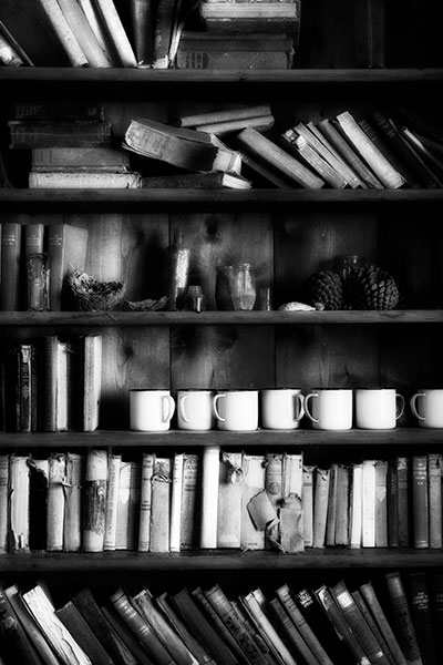 Tyneham schoolhouse interior
