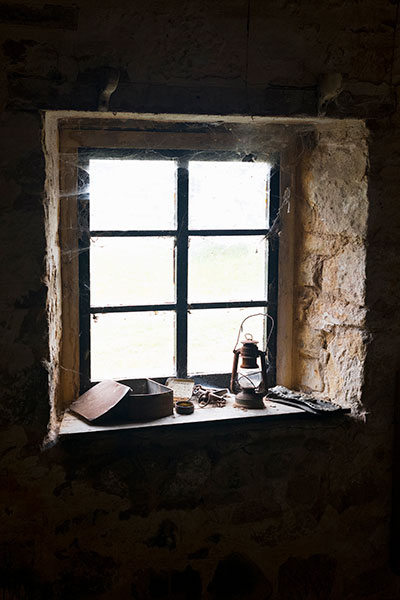 Tyneham stables interior