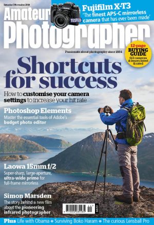 Amateur Photographer Cover 3 November 2018 for web