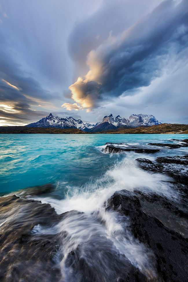 Composition Torres del Paine National Park
