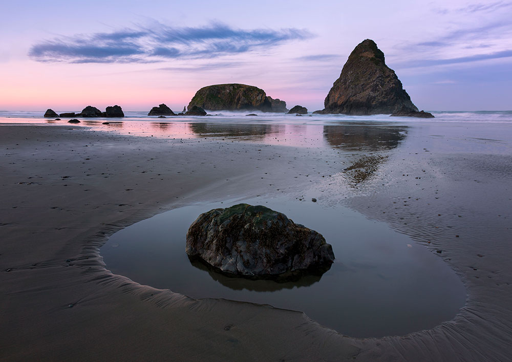 Composition beach