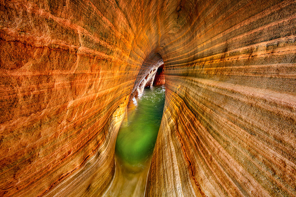Composition visual vortex