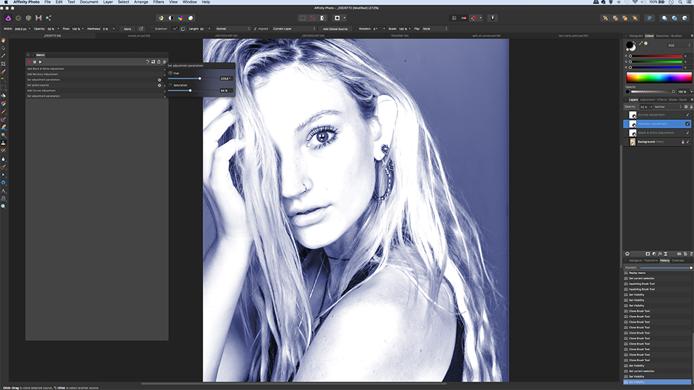 Affinity Photo macros