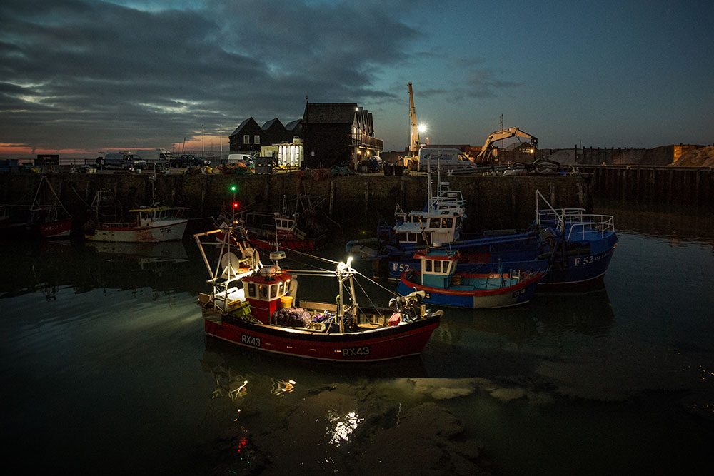 Michael Marsh Whitstable Harbour Full on reverse