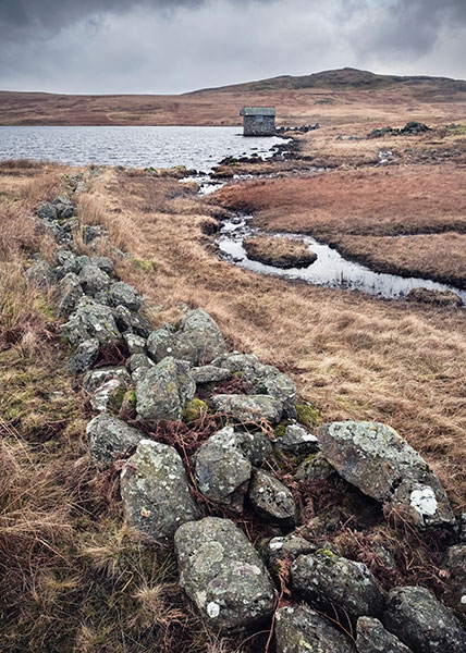 Devoke Water drystone wall