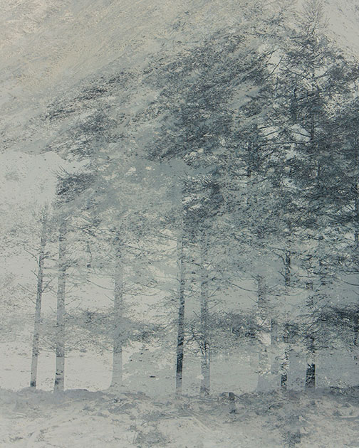 Doug Chinnery blizzard at Glencoe