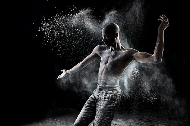 Lighting two speedlights