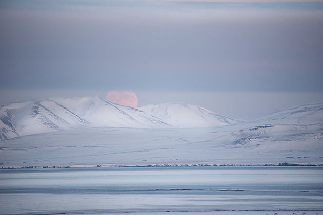 Lunar photography Iceland