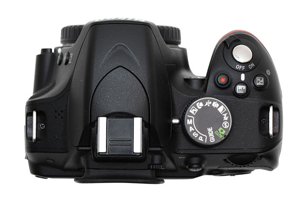 Nikon D3200 top