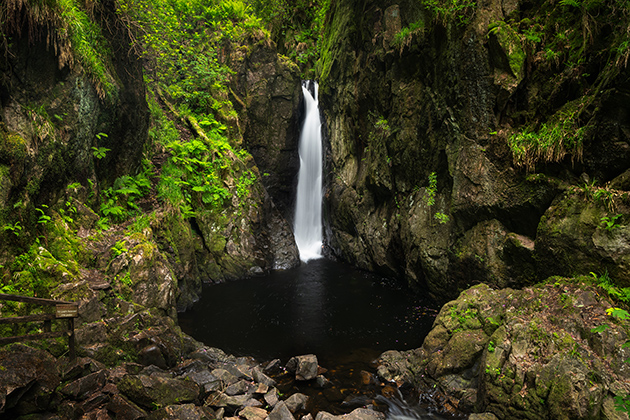Eskdale waterfall