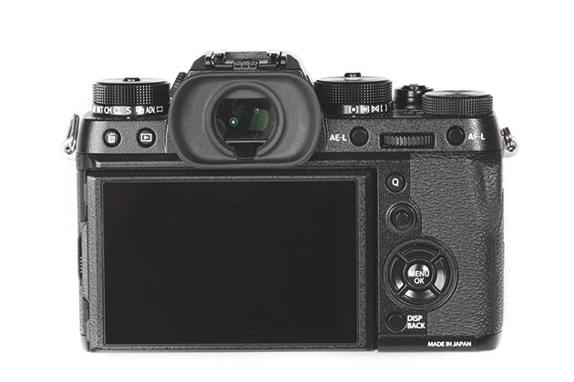 Fujifilm X-T2 back