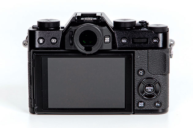 Fujifilm X-T10 back