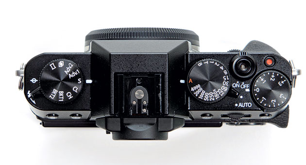 Fujifilm X-T10 top