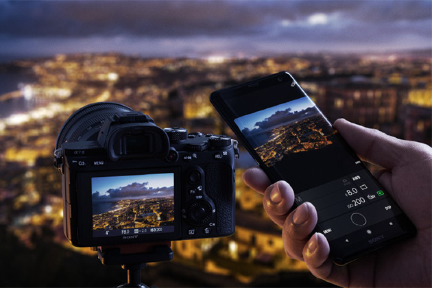 How to connect your phone to a Sony camera - Sony Imaging mobile app remote shooting