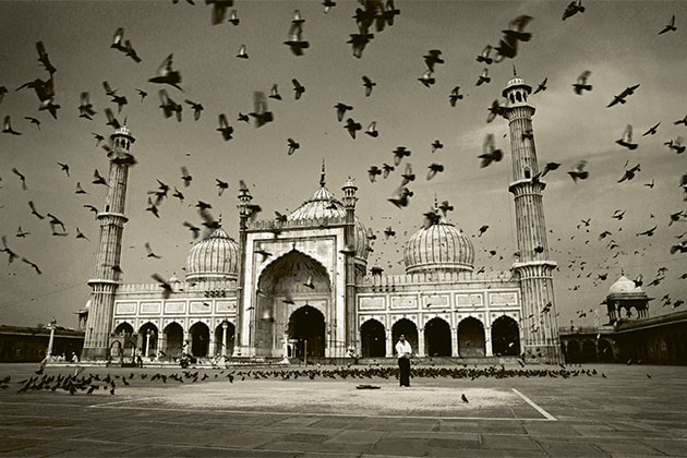 India Andreas Bitesnich Jama Masjid