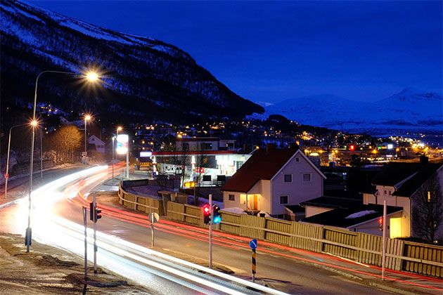 AP Awards Rising Star Graeme Chesters Longyearbyen street
