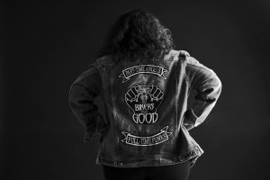 Pallavi, a Bikers for Good shot taken by the 'superhumans'