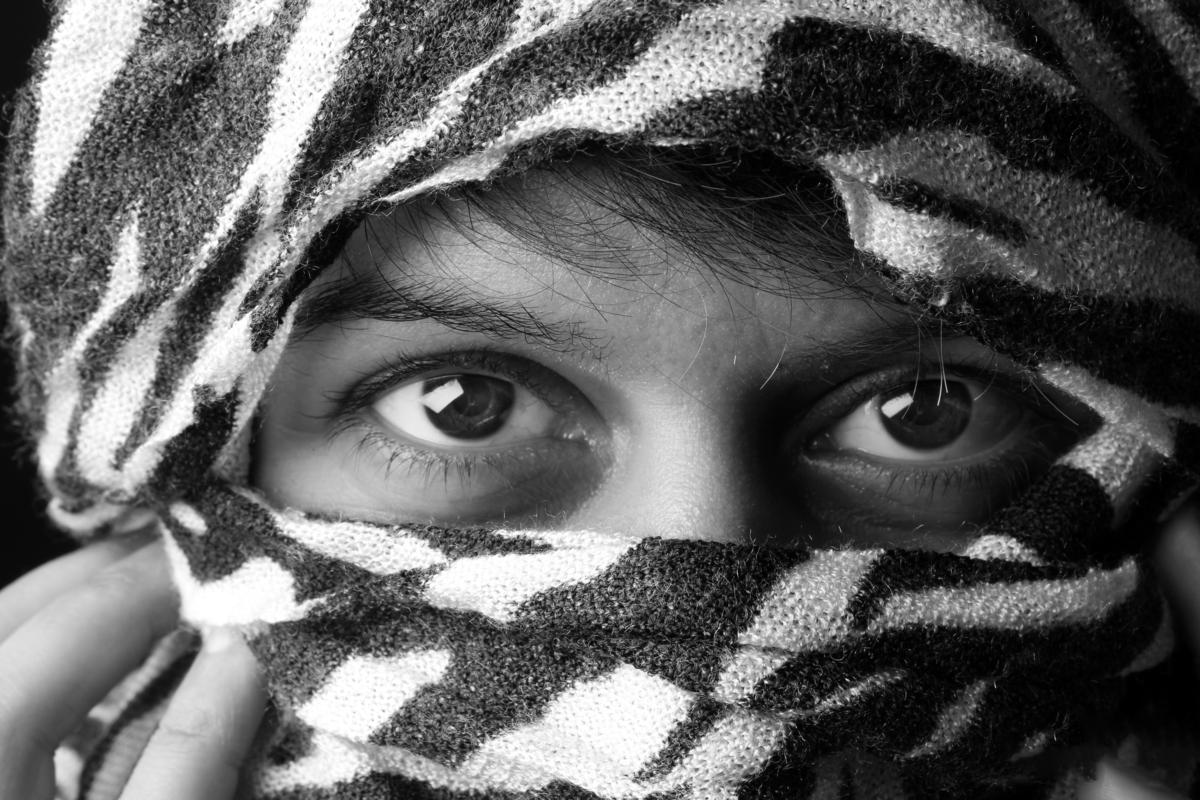An image taken by one of the ‘superhumans’ for an exhibition