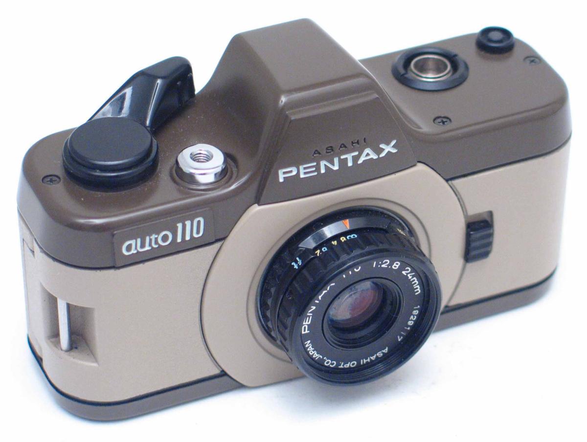 The two-toned Safari version of the Auto 110...