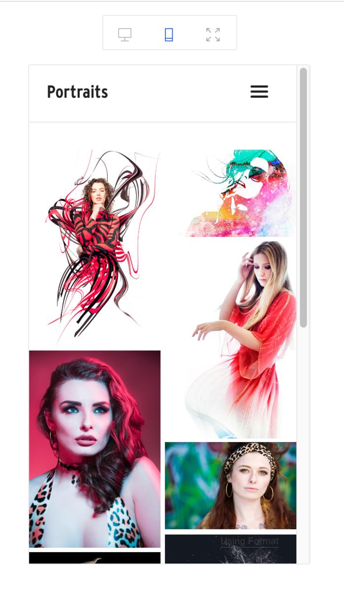 Format offers integration with both Lightroom and Capture One, so you can upload directly from your image editor