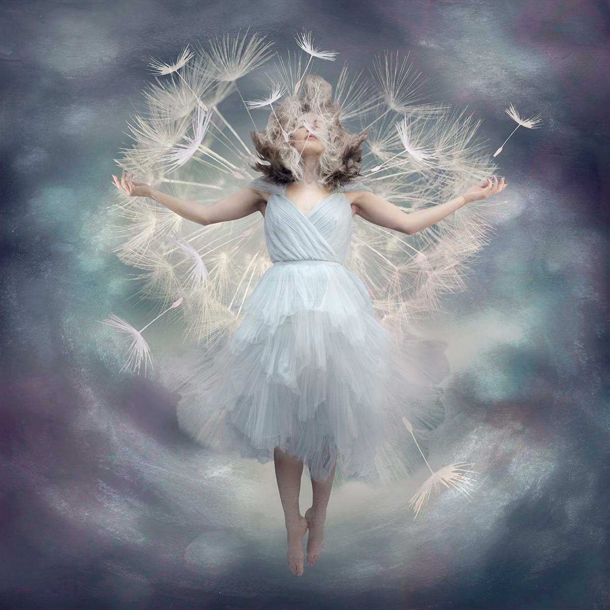 Dandelion Wish Self Portrait, by Kelly Long