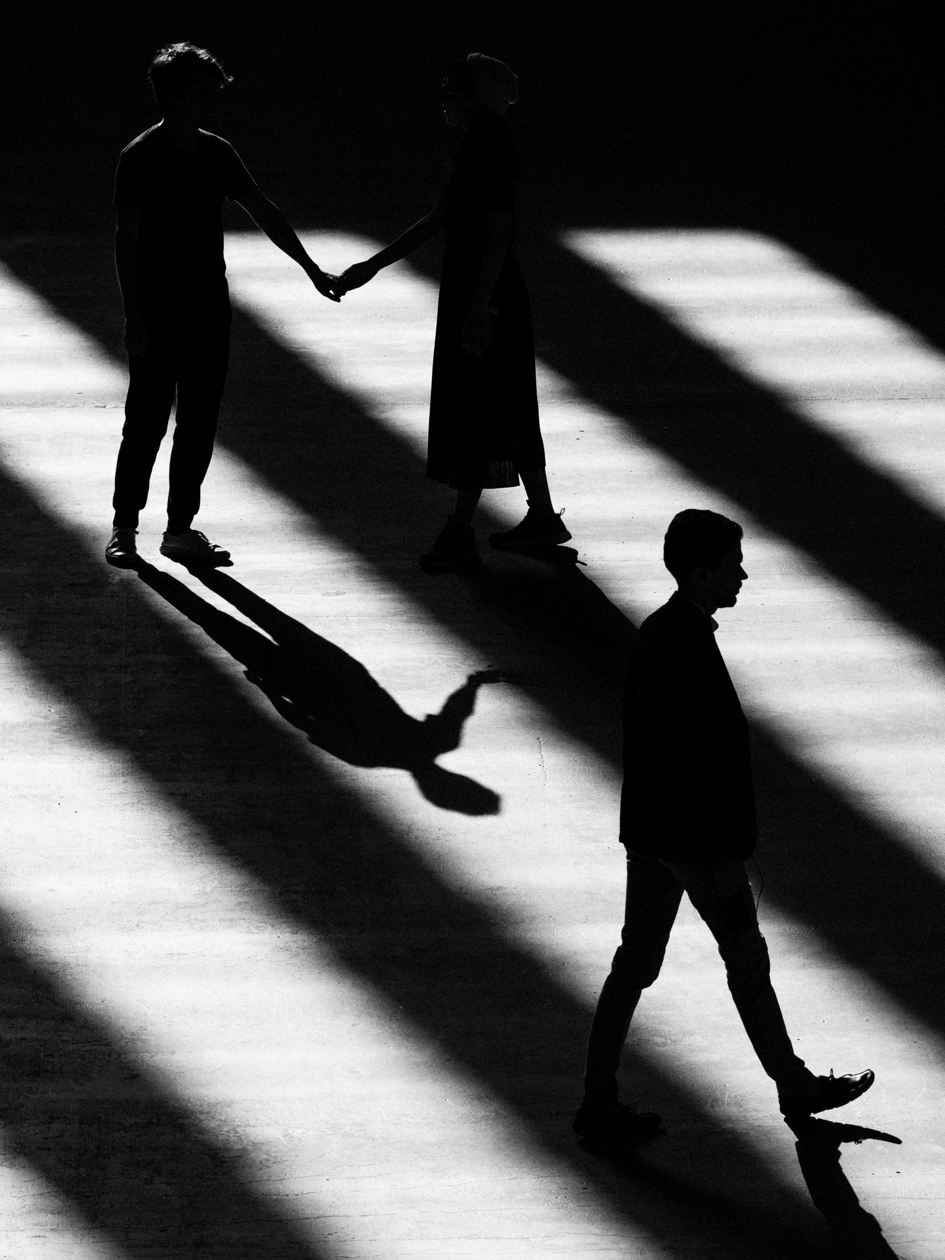 black and white street photography composition