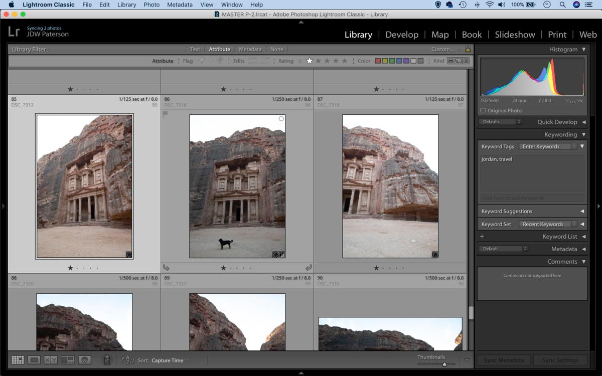 Ratings can also be used in combination with Smart Collections, so you can collate types of images - lightroom workflow