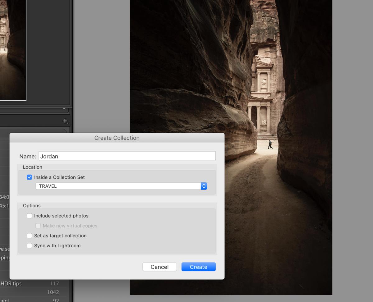 After rating and filtering your shots, it’s worth creating a Collection for them to start building a clear folder structure - lightroom workflow