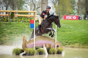 Andrew Nicholson and Quimbo at the 2013 Rolex Kentucky Three-Day Event held at the Kentucky Horse Park in Lexington, KY.