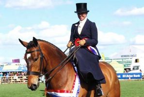Side saddle at Balmoral Show