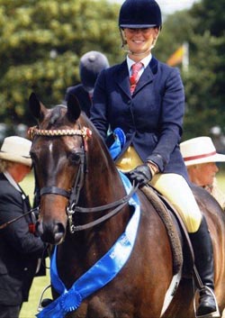 Chloe Chubb and Snip at RIHS