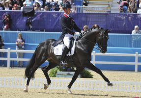 Carl Hester riding Uthopia at the London Olympic Games - Carl recently starred in BBC Radio 4's Desert Island Discs