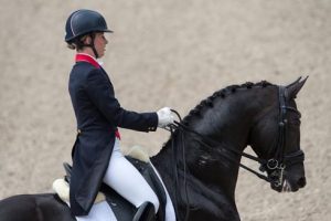 Charlotte Dujardin riding Uthopia
