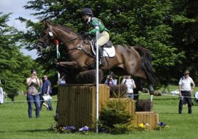 Alex Postolowsky riding Islanmore Ginger in the CIC at the Bramham International on 8 June 2013