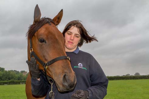 Galaxy is continuing to gain condition thanks to World Horse Welfare. Pic by World Horse Welfare