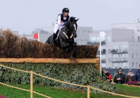 Michael Jung riding Halunke FBW at the European eventing championships 2013