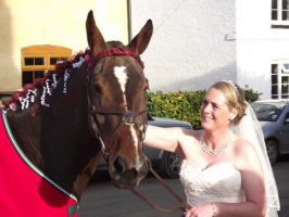Kerry Walsh and Zero Flight at Kerry's wedding