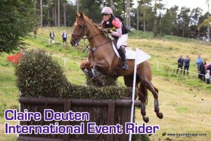 Claire Deuten in action