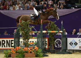 Billy Twomey riding Tinka's Serenade wins at HOYS 2013