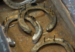 How to remove a horse shoe
