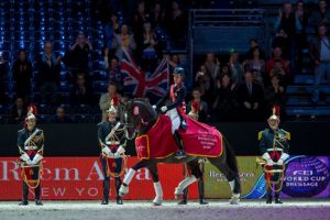 Charlotte Dujardin and Valegro, 2014 Reem Acra FEI World Cup dressage champions