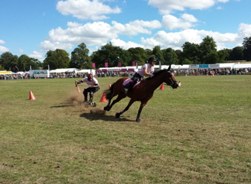 Rachel and Candy horse boarding 2