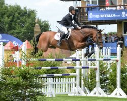 Robert Power IRL riding Doonaveeragh O One in The Bunn Leisure Derby Trial at The Equestrian.com Hickstead Derby Meeting in Sussex, UK 26-29th June 2014