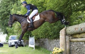 Jock and Clifton Promise in the Open Intermediate Section D at Salperton Park Horse Trials  June 21 2014
