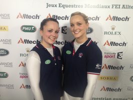 Hannah and Joanne Eccles at WEG 2014