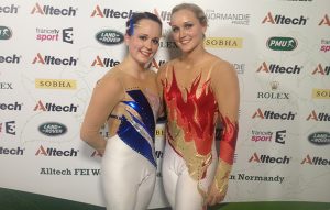 Hannah and Joanne Eccles at WEG 2014