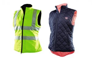 LADIES HIVIS REVERSIBLE GILET