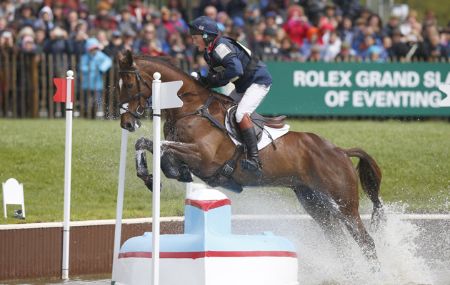 DRY OLD PARTY and TOM MCEWEN XC Badminton 2014
